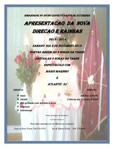 IRMANDADE DO DIVINO ESPIRITO SANTO DE KITCHENER