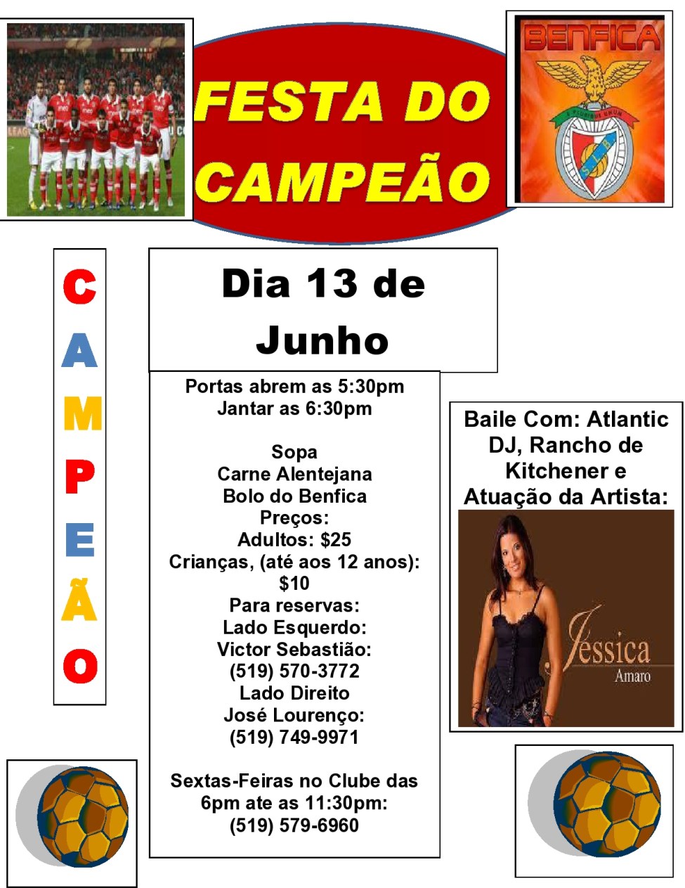 Festa do Campeão - Dia 13 de Junho 2015
