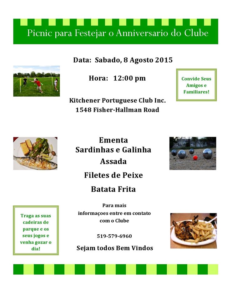 Club Anniversary Picnic Flyer 2015