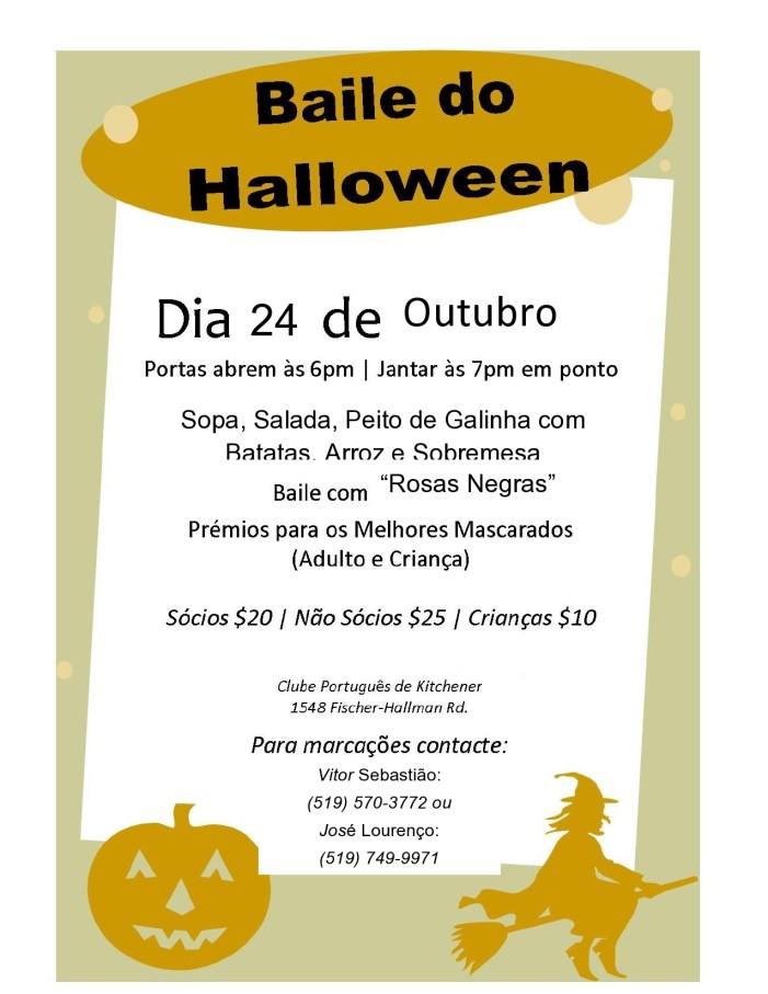 Out. 24 - Baile de Haloween