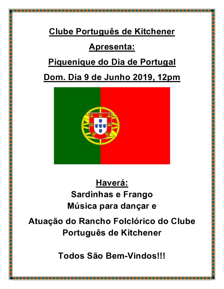 Piquenique do Dia de Portugal 2019