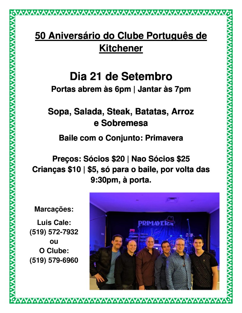 50 Aniversário Do Clube Português De Kitchener