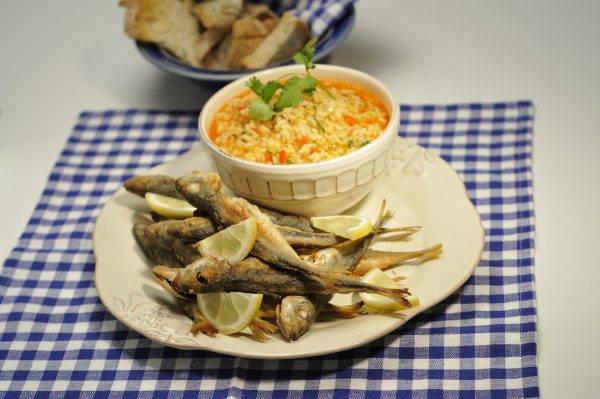 Jaquinzinhos Fritos com Arroz